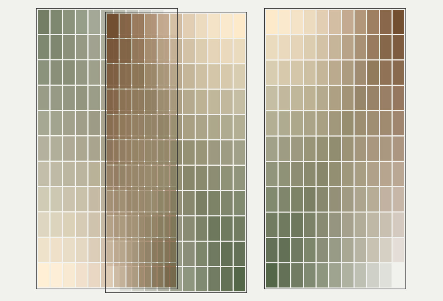 FRAMES OF COLOURS